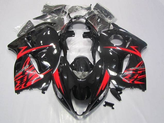 Affordable 1996-2007 Black Red Suzuki GSXR1300 Hayabusa Motorbike Fairing Kits Affordable 1996-2007 Black Red Suzuki GSXR1300 Hayabusa Motorbike Fairing Kits