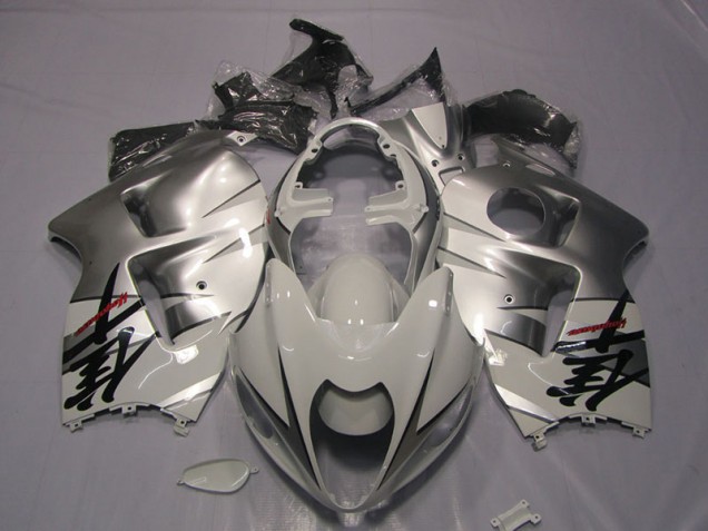 Affordable 1996-2007 White Black Decal Suzuki GSXR1300 Hayabusa Motorcycle Fairings Affordable 1996-2007 White Black Decal Suzuki GSXR1300 Hayabusa Motorcycle Fairings