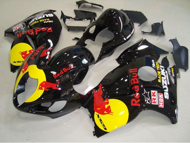 Affordable 1996-2007 Black Yellow Red Bull Suzuki GSXR1300 Hayabusa Motorcycle Fairing Kits Affordable 1996-2007 Black Yellow Red Bull Suzuki GSXR1300 Hayabusa Motorcycle Fairing Kits