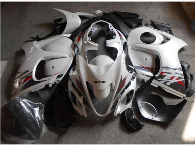 Affordable 2008-2019 White Black Suzuki GSXR1300 Hayabusa Motorcycle Fairings Kits Affordable 2008-2019 White Black Suzuki GSXR1300 Hayabusa Motorcycle Fairings Kits