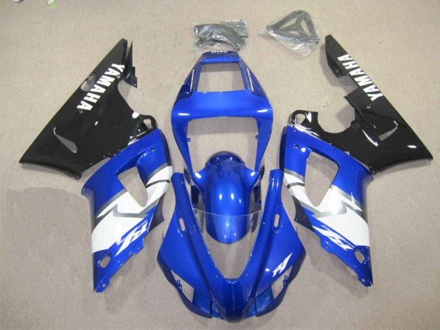 Affordable 1998-1999 Blue Black White Decal Yamaha YZF R1 Motor Bike Fairings Affordable 1998-1999 Blue Black White Decal Yamaha YZF R1 Motor Bike Fairings