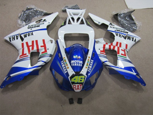 Affordable 2009-2011 Blue White Motul Dunlop 46 Yamaha YZF R1 Motorbike Fairing Affordable 2009-2011 Blue White Motul Dunlop 46 Yamaha YZF R1 Motorbike Fairing