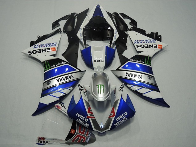 Affordable 2012-2014 Blue White IVECO Yamaha YZF R1 Motorcylce Fairings Affordable 2012-2014 Blue White IVECO Yamaha YZF R1 Motorcylce Fairings