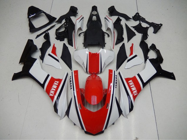 Affordable 2015-2019 Red White Yamaha YZF R1 Motorcycle Bodywork Affordable 2015-2019 Red White Yamaha YZF R1 Motorcycle Bodywork