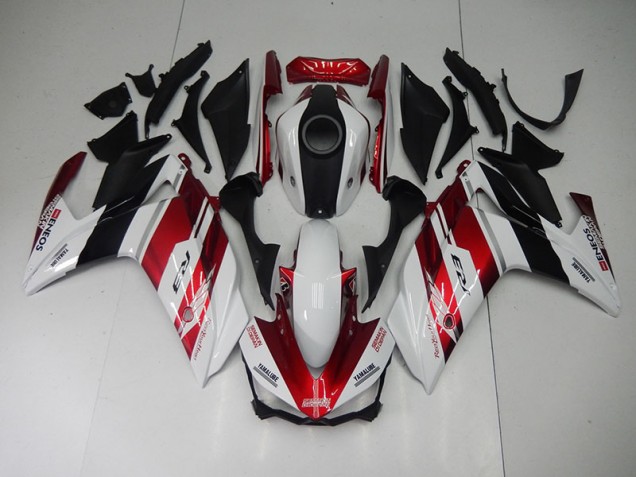 Affordable 2015-2022 Black Red White Yamaha YZF R3 Motorcycle Fairings Affordable 2015-2022 Black Red White Yamaha YZF R3 Motorcycle Fairings