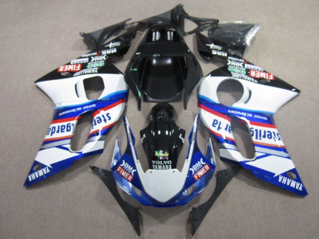 Affordable 1998-2002 BM FIMER VOLVO Blue White Black Yamaha YZF R6 Motor Fairings Affordable 1998-2002 BM FIMER VOLVO Blue White Black Yamaha YZF R6 Motor Fairings