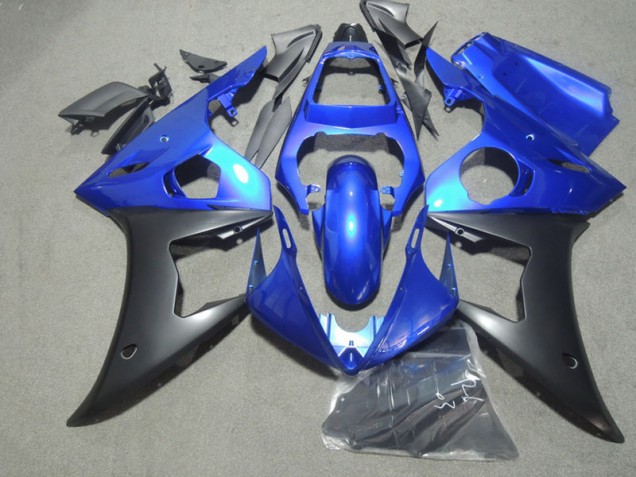 Affordable 2003-2005 Blue Black Yamaha YZF R6 Motorbike Fairing Affordable 2003-2005 Blue Black Yamaha YZF R6 Motorbike Fairing