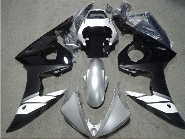 Affordable 2003-2005 Black Yamaha YZF R6 Motorcycle Fairing Kit Affordable 2003-2005 Black Yamaha YZF R6 Motorcycle Fairing Kit