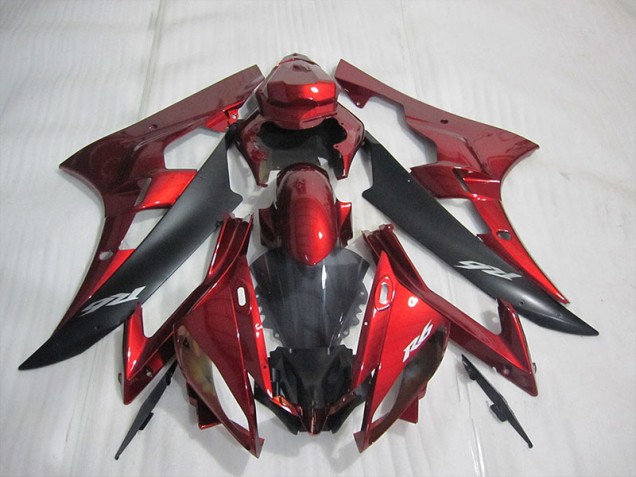 Affordable 2006-2007 Red Yamaha YZF R6 Motor Fairings Affordable 2006-2007 Red Yamaha YZF R6 Motor Fairings